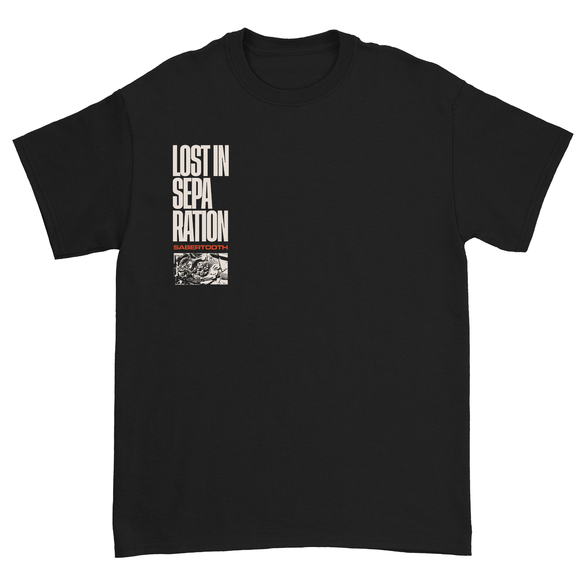 Lost In Separation - Sabertooth T-Shirt (Pre-Order)