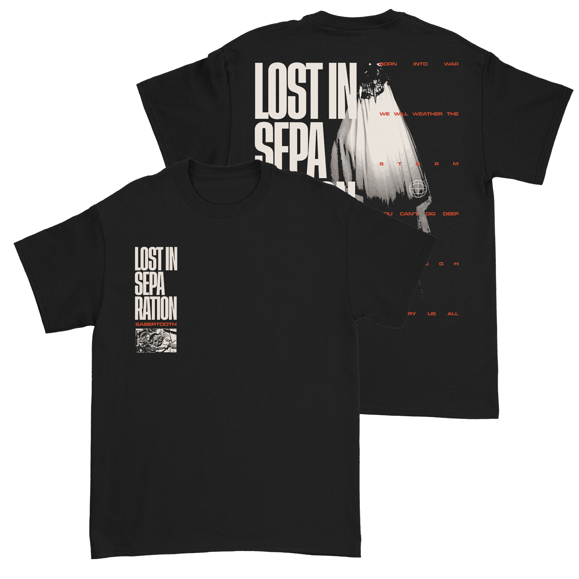 Lost In Separation - Sabertooth T-Shirt