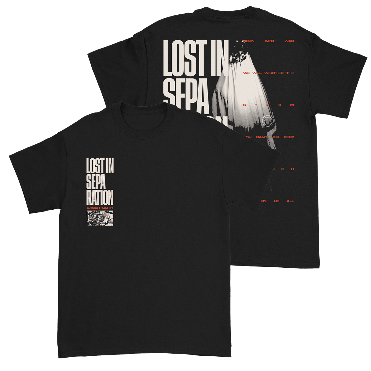 Lost In Separation - Sabertooth T-Shirt