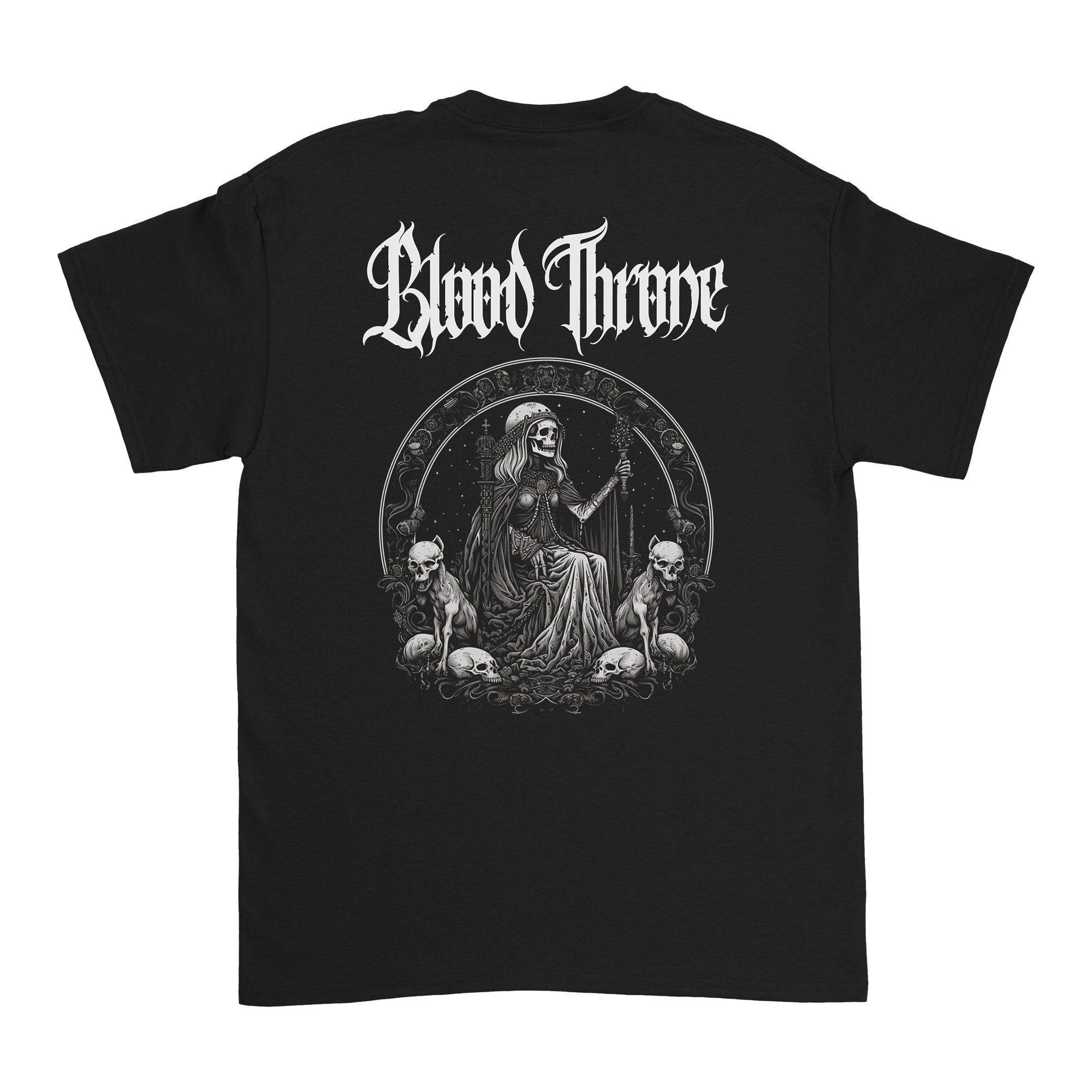 Blood Throne - Skeleton Woman T-Shirt