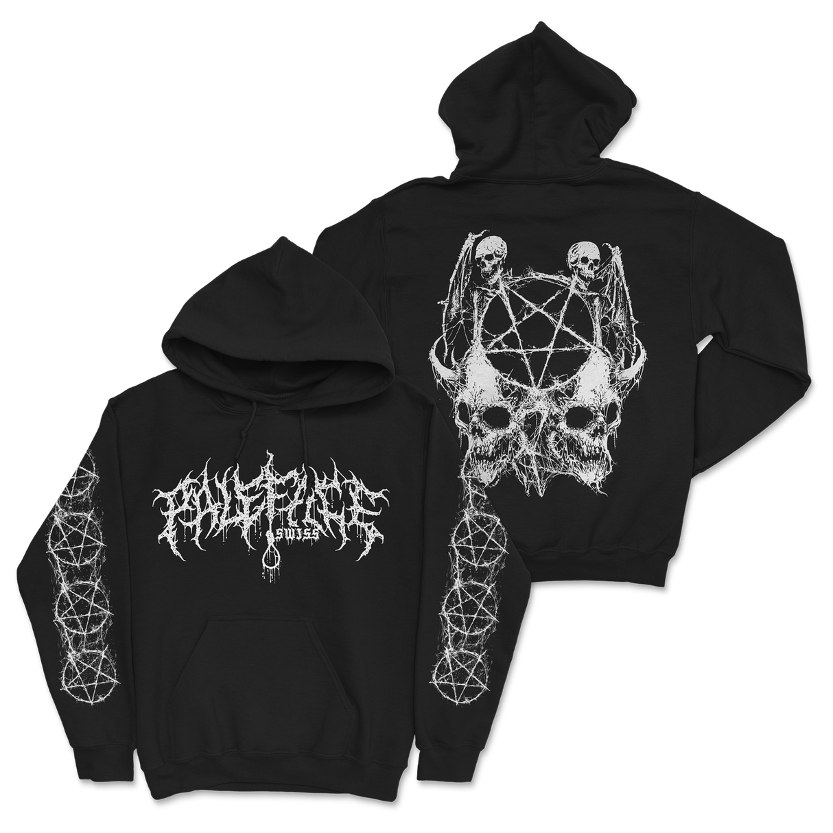 Paleface Swiss - Skull Hoodie (Pre-Order)