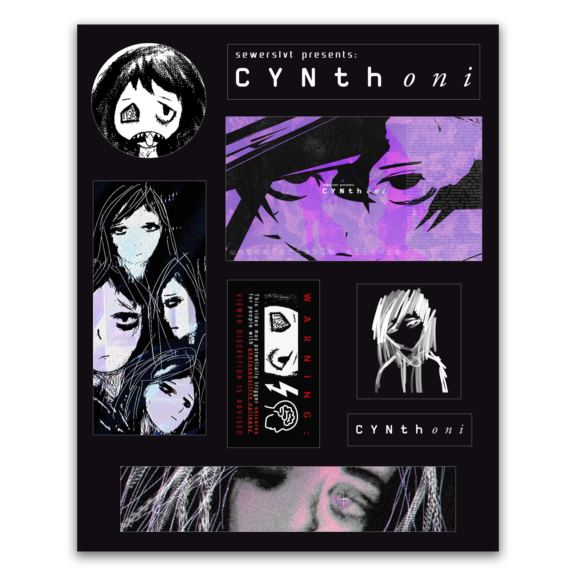 Cynthoni - Sticker Sheet