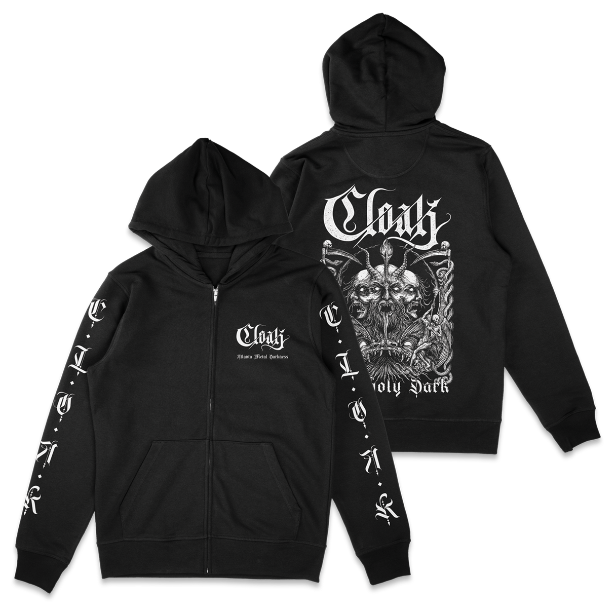 Cloak - The Holy Dark Zip-Up Hoodie (Pre-Order)