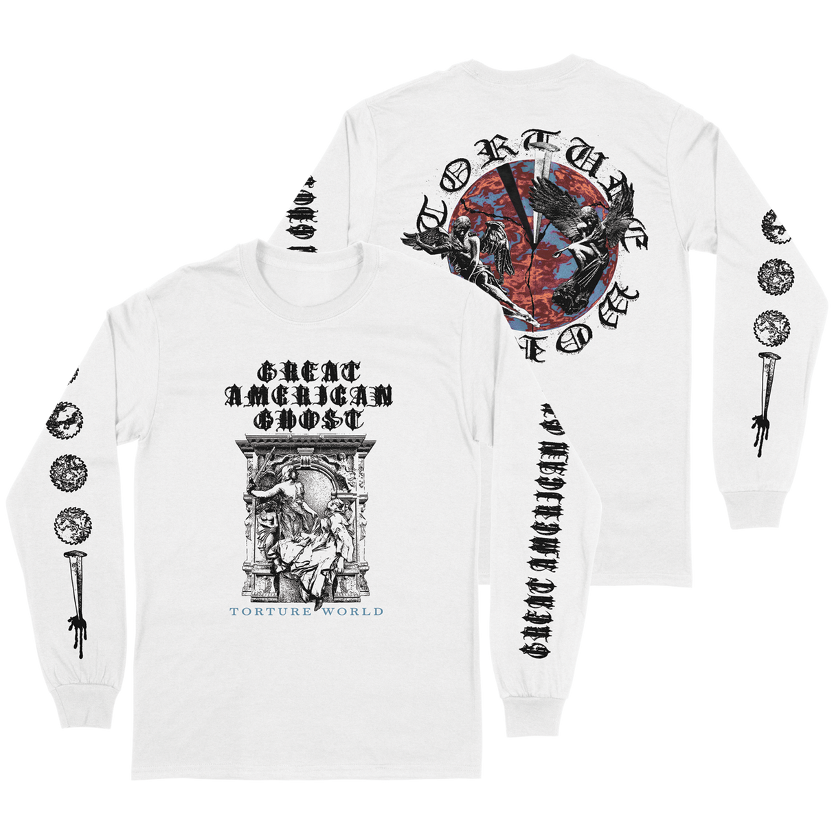 Great American Ghost - Torture World Long Sleeve