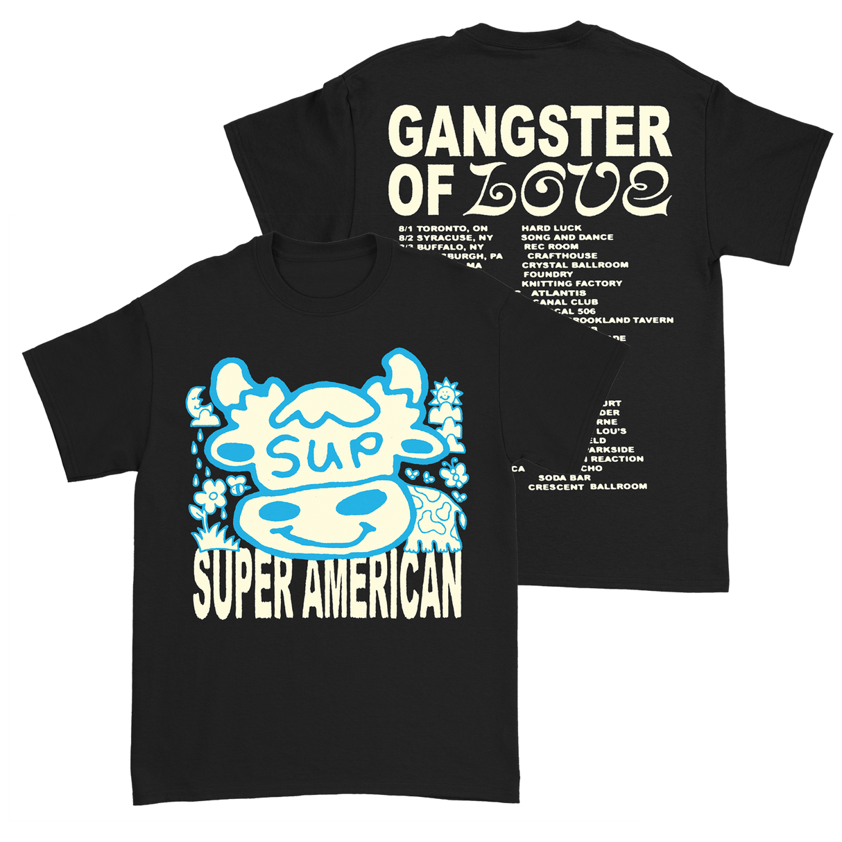 Super American - Tour Dates Tee