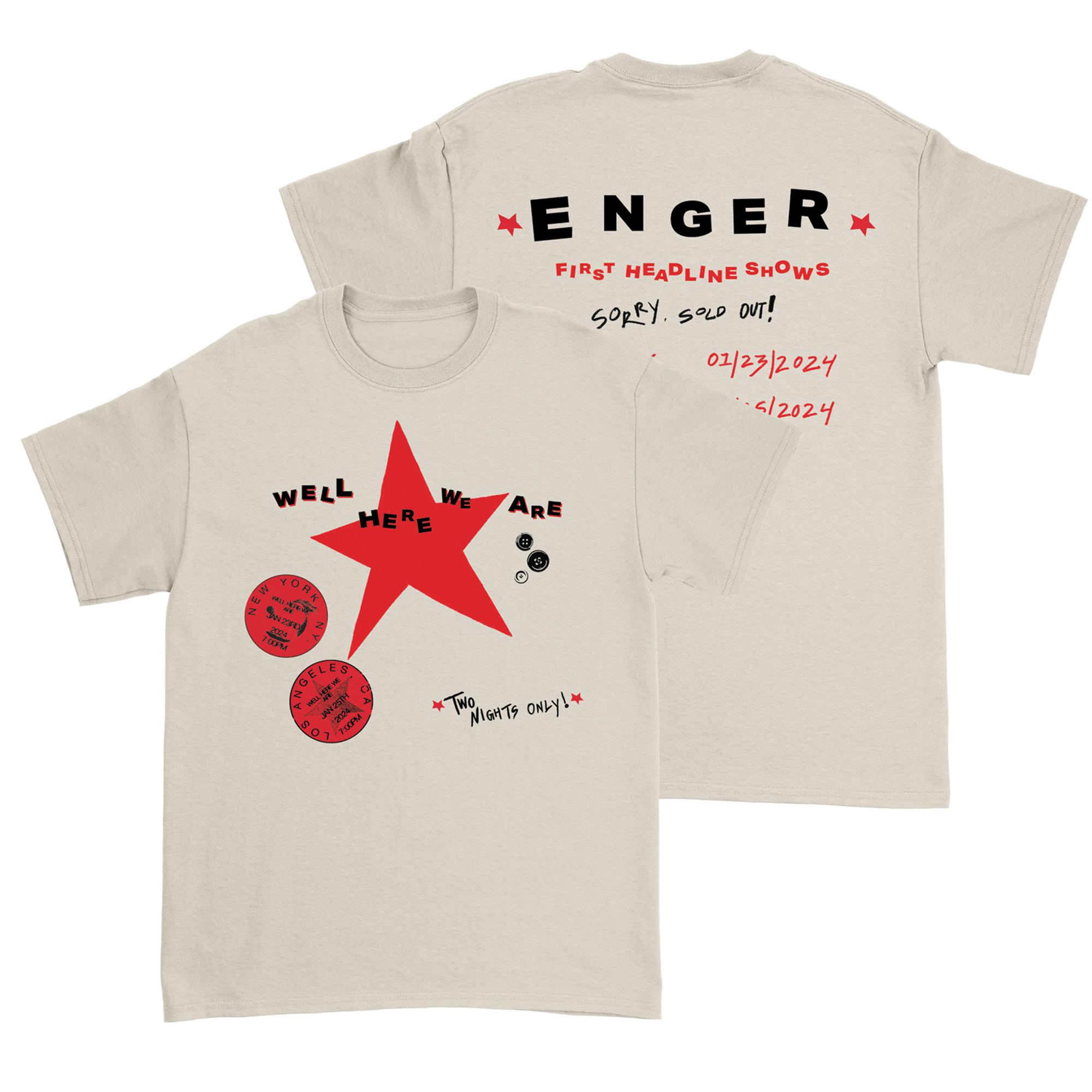 Grace Enger - Tour Tee - SOLD OUT