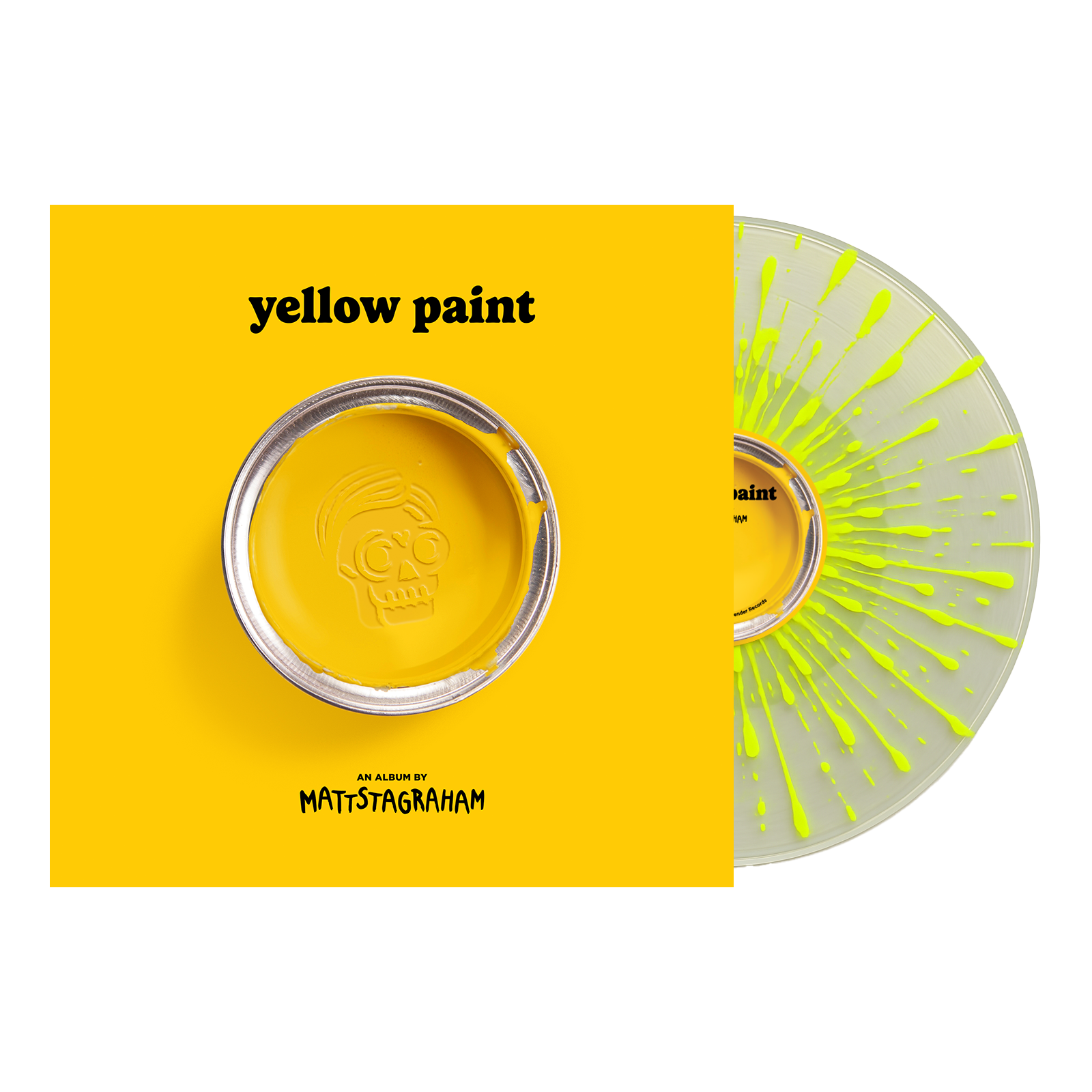 Mattstagraham - “Yellow Paint” 12” Vinyl (Pre-Order)