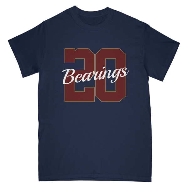 Bearings - 20 Navy Blue Tee