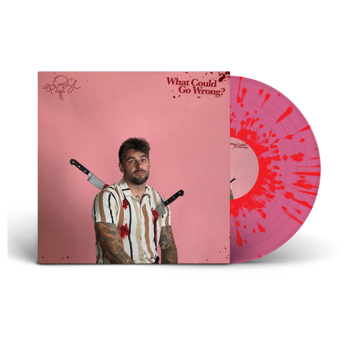 Spose - What Could Go Wrong Pink w/ Blood Splatter Vinyl (Pre-Order)