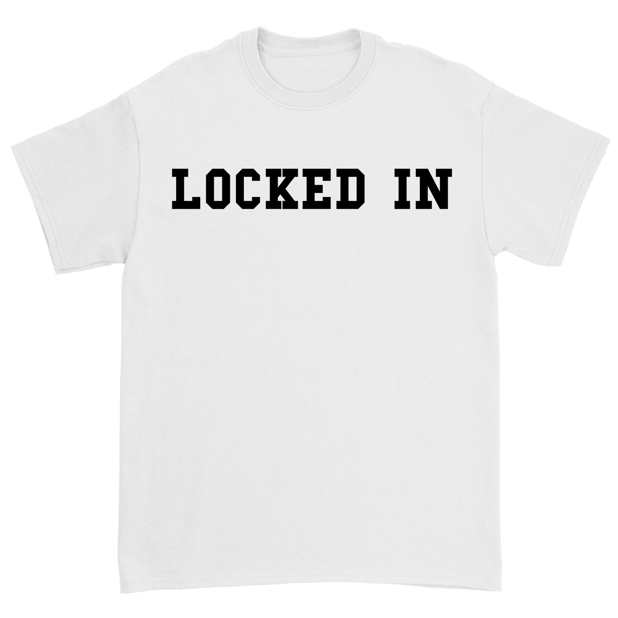 Davis Clarke - Locked In T-Shirt (Black Print)