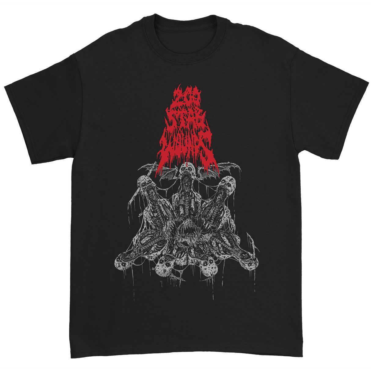 200 Stab Wounds - Wing Skull T-Shirt