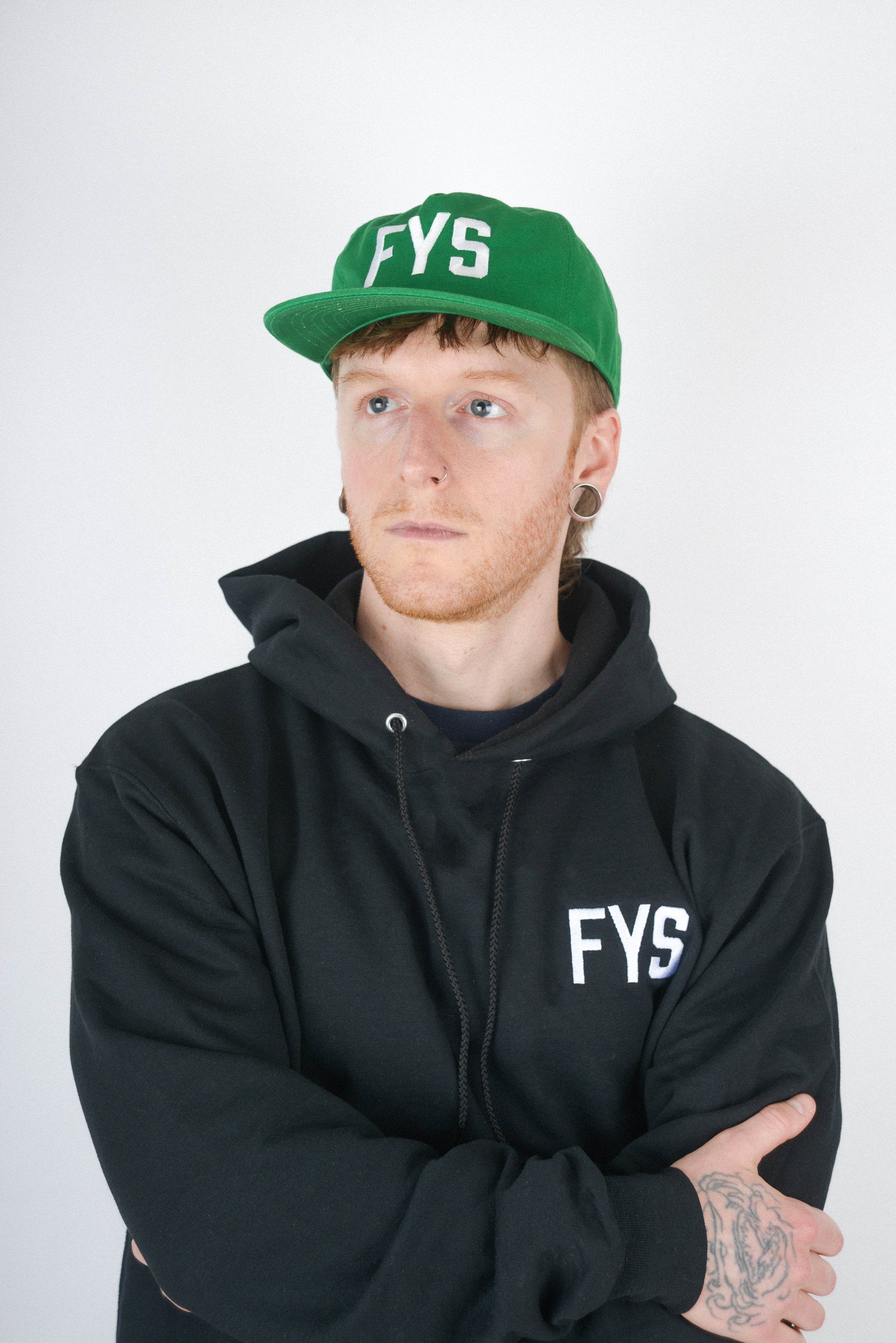 Four Year Strong - Embroidered Logo Hoodie (Black)