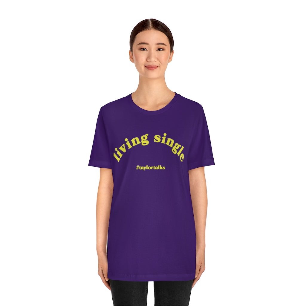 Fantasia - Living Single Purple/Yellow Tee