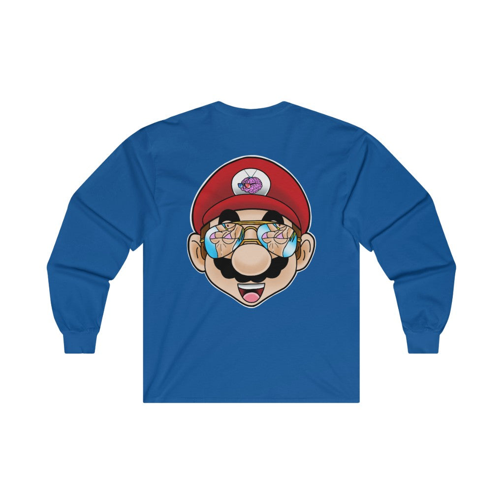 NerdyVision - Beach Browsing Plumber Long Sleeve