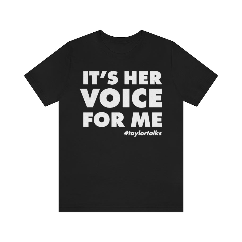 Fantasia - Her Voice For Me White/black Tee