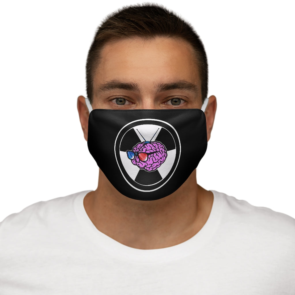 NerdyVision - Brain Logo Face Mask