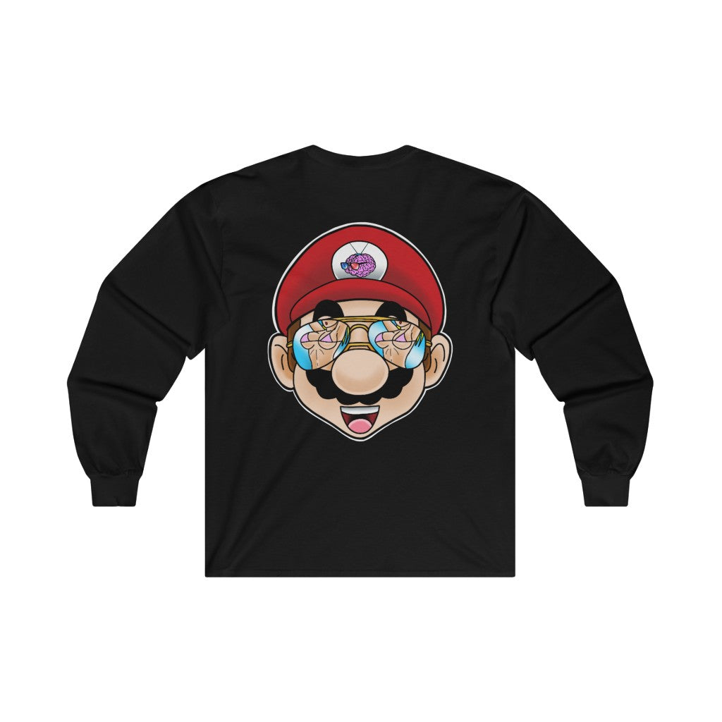 NerdyVision - Beach Browsing Plumber Long Sleeve