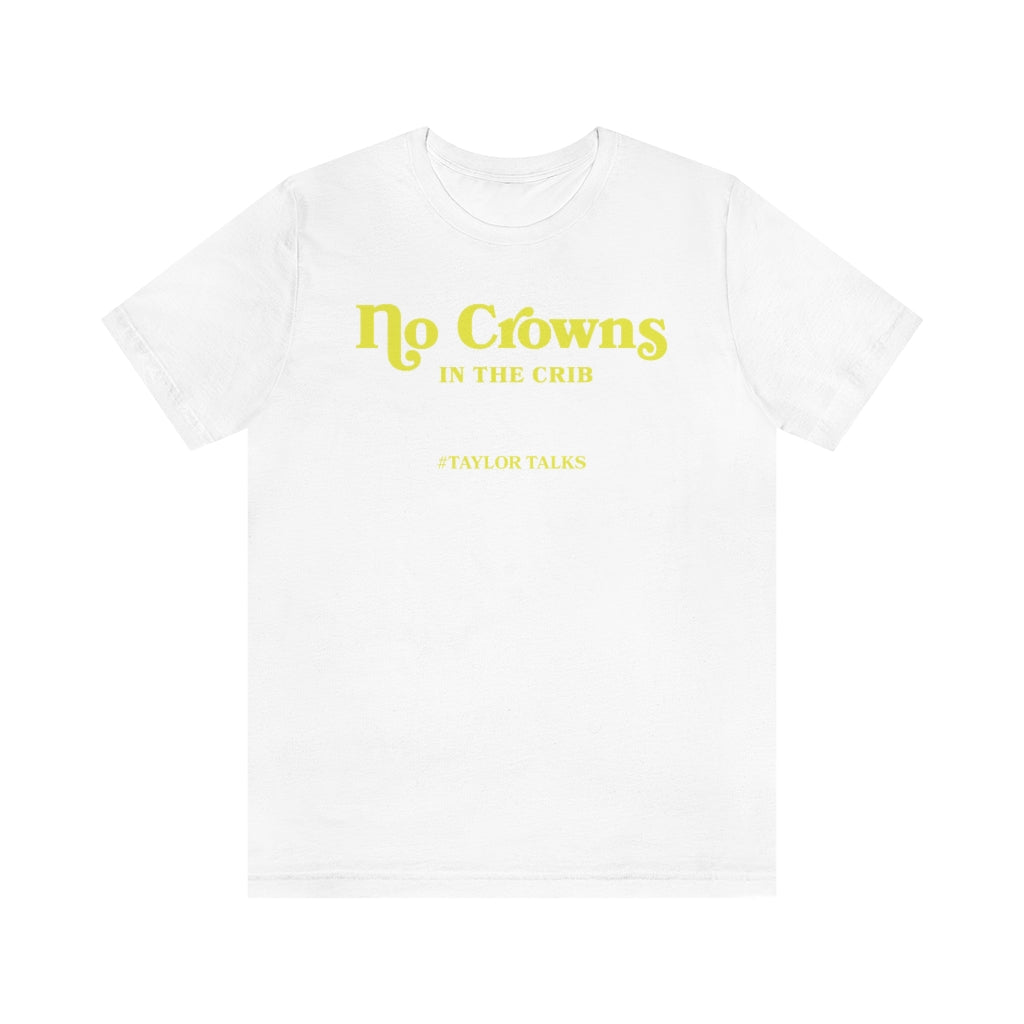 Fantasia - No Crowns Yellow/White Tee