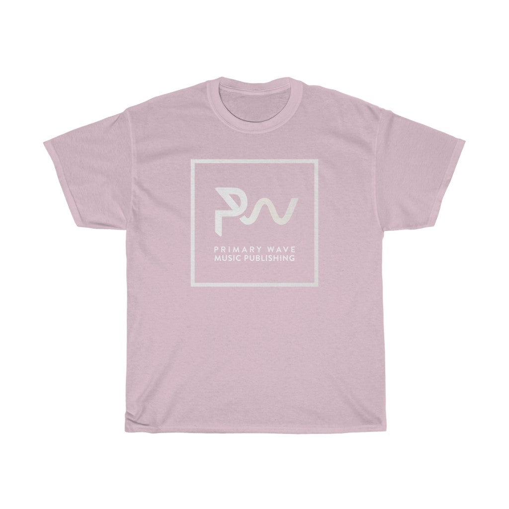 Primary Wave - White Icon Tee