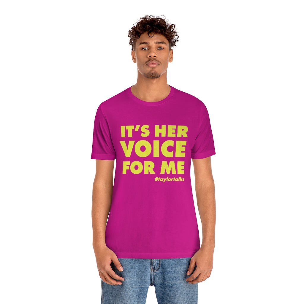 Fantasia - Her Voice For Me Pink/Yellow Tee