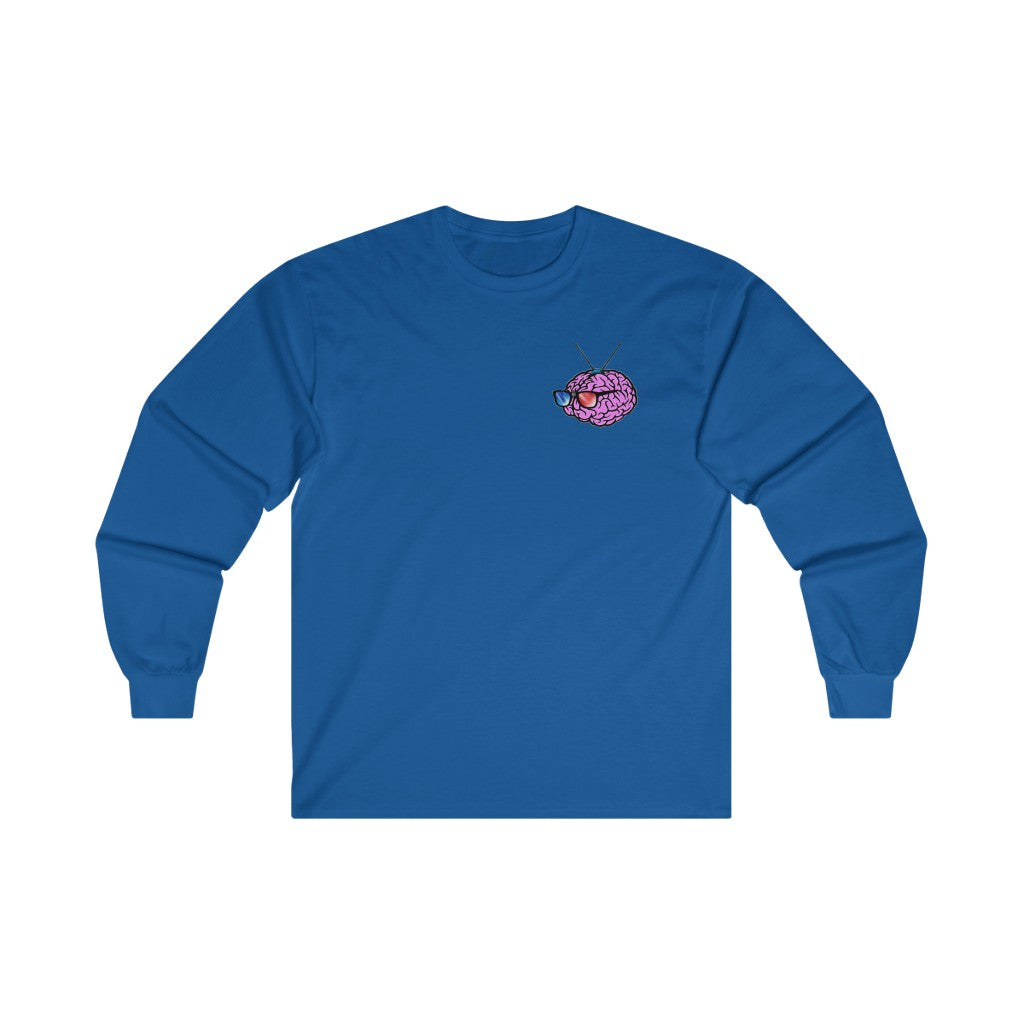 NerdyVision - Beach Browsing Plumber Long Sleeve