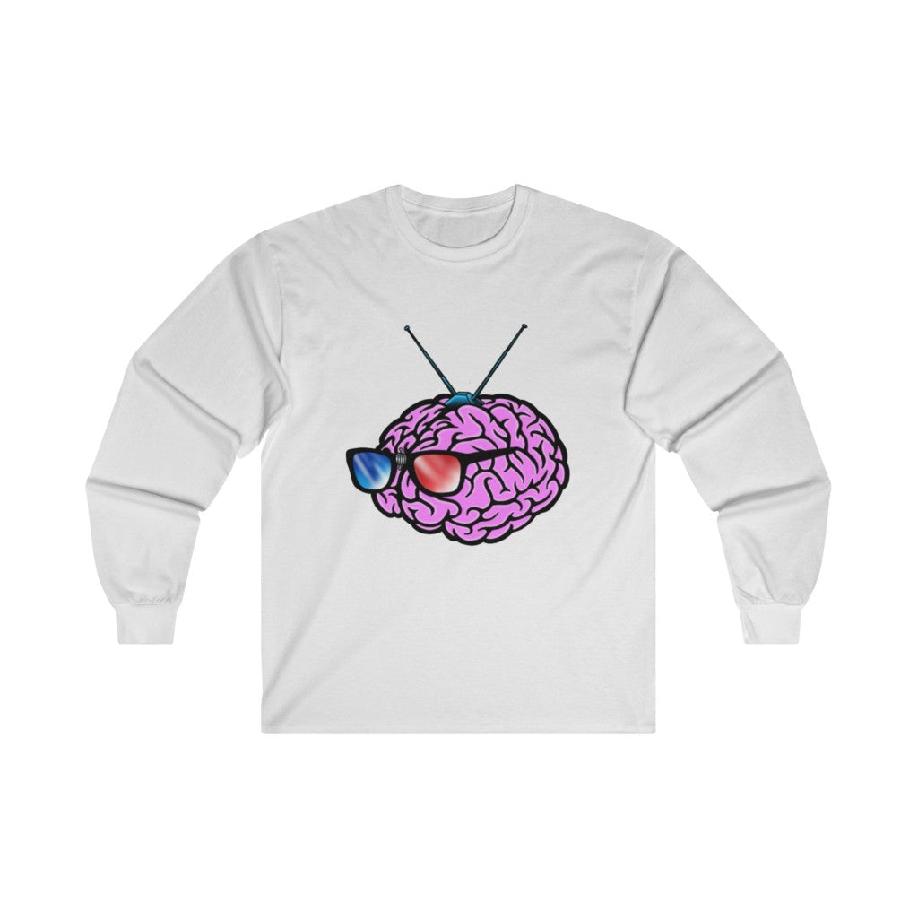 NerdyVision - Brain Logo Long Sleeve