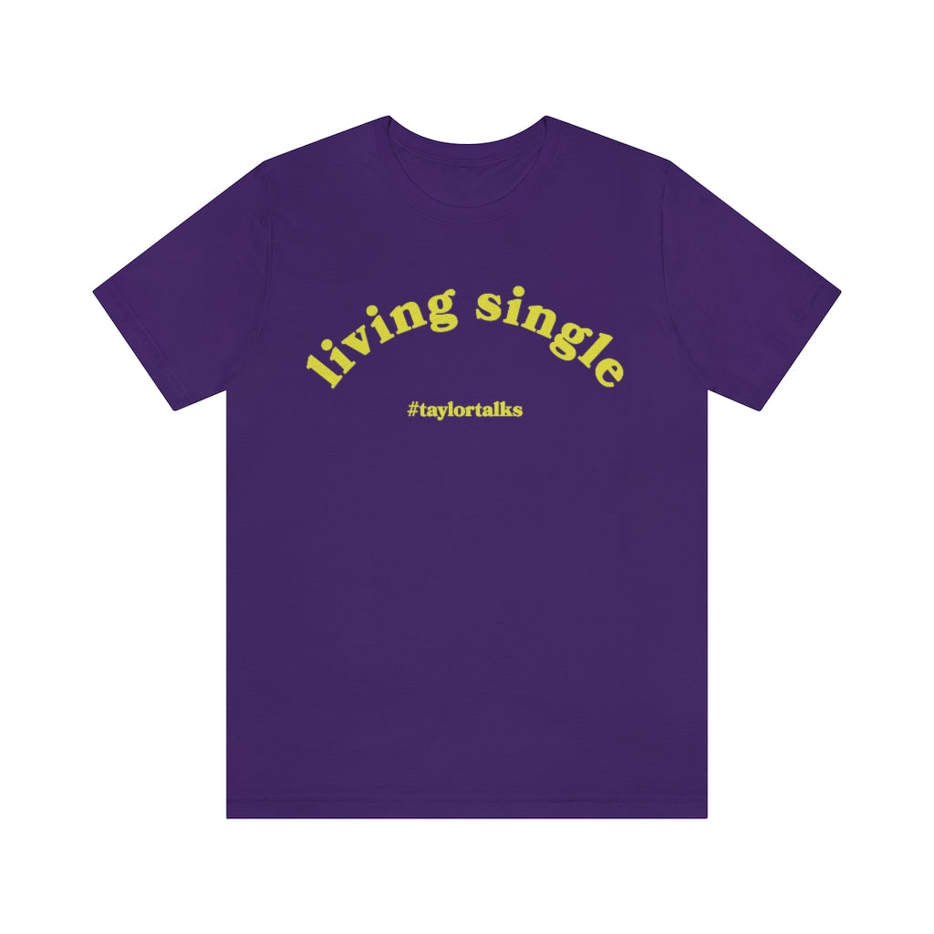Fantasia - Living Single Purple/Yellow Tee