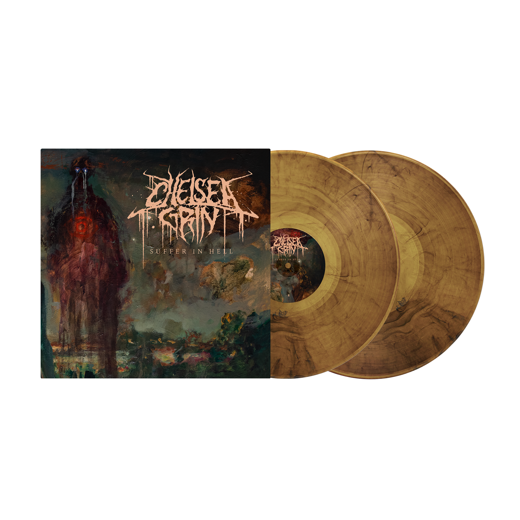 Chelsea Grin - Suffer in Hell // Suffer in Heaven - Beer w/Black Smoke (Limited to 1000)