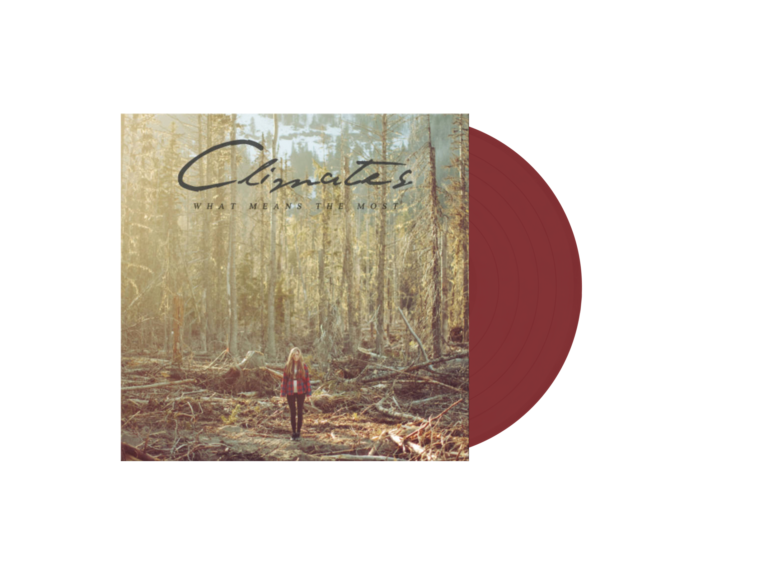 Climates - What Means the Most Vinyl (Opaque Maroon)