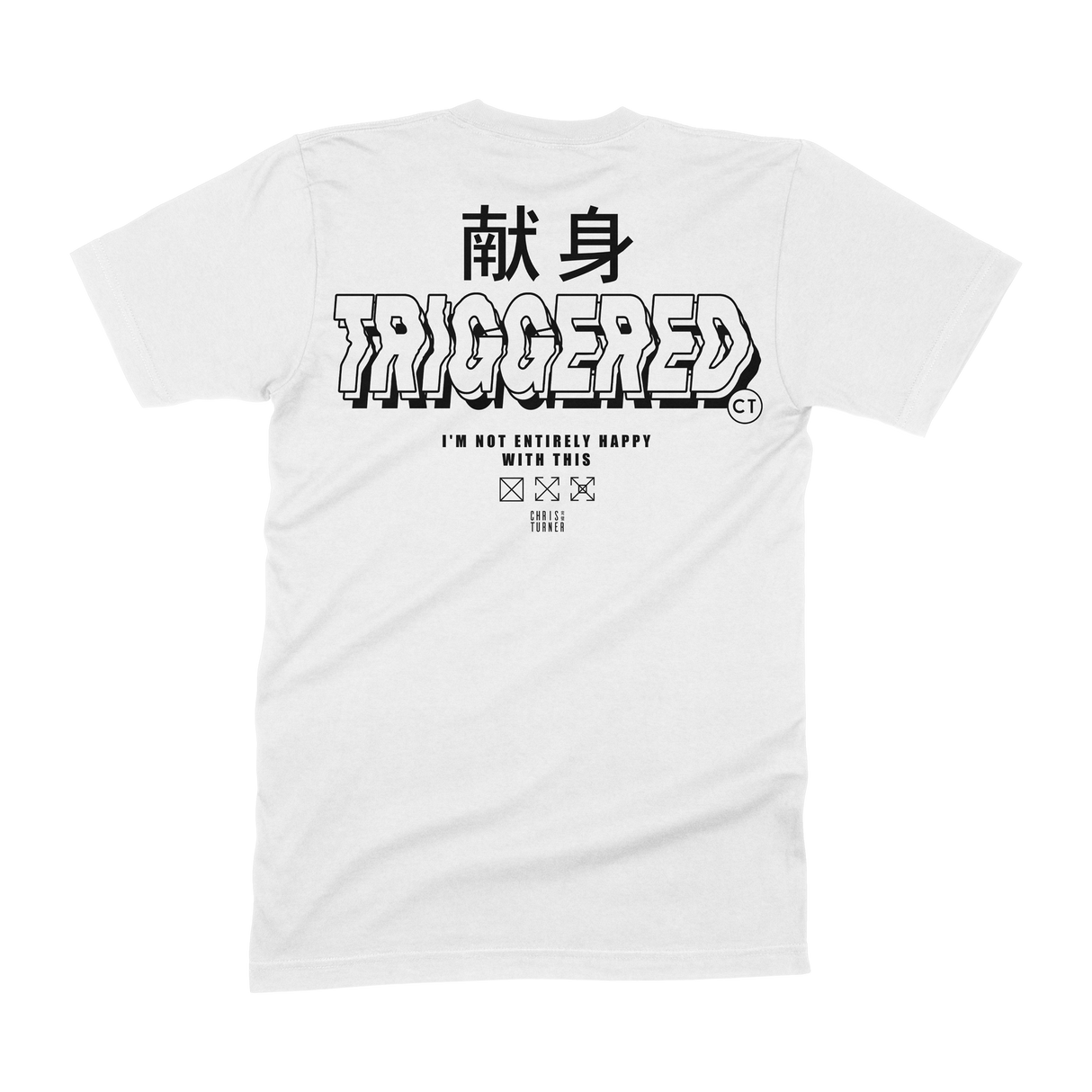 Chris Turner - Triggered Shirt (White)