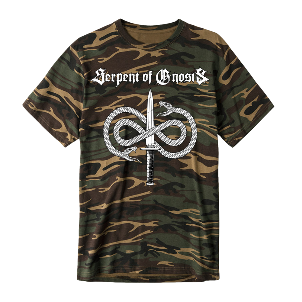 Serpent Of Gnosis - Emblem Camo Shirt