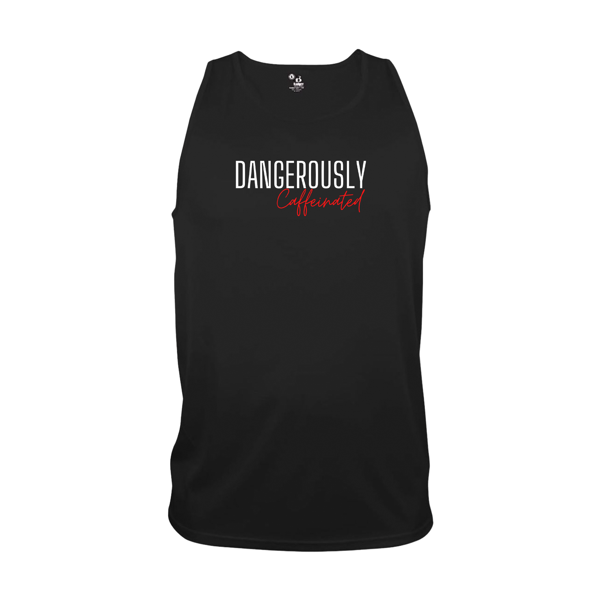 Kevin Cooney - Dangerously Caffeinated Men's Athletic Tank Top (Black)