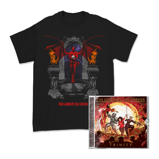 The Gloom In The Corner - Devil Wings T-Shirt // CD