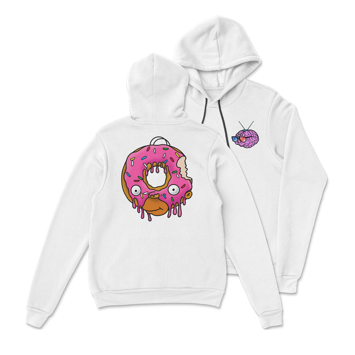 NerdyVision - Donut Head Hoodie