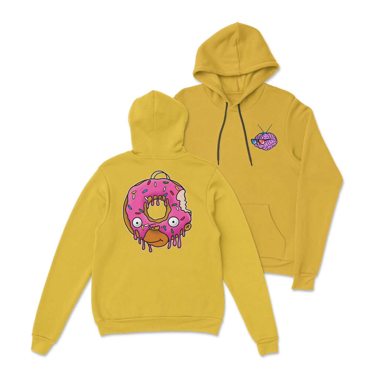 NerdyVision - Donut Head Hoodie