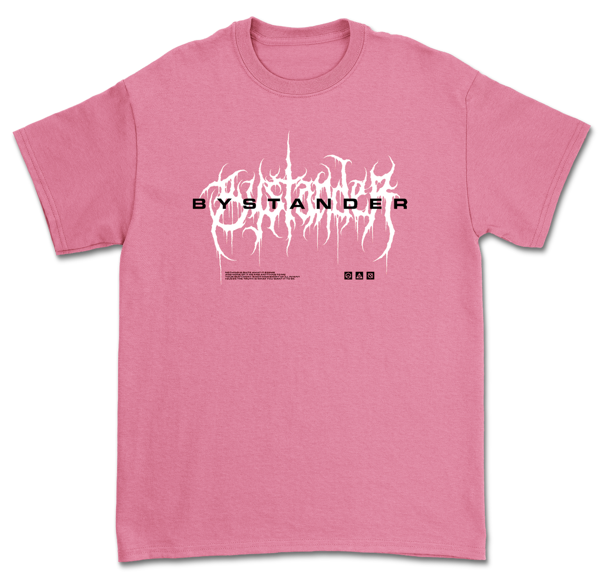 Bystander - Pink Eyeless T-Shirt