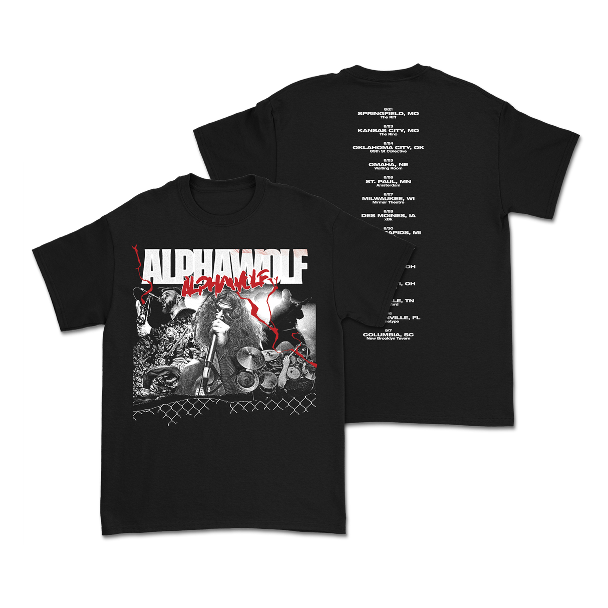 Alpha Wolf - U.S. Tour Shirt