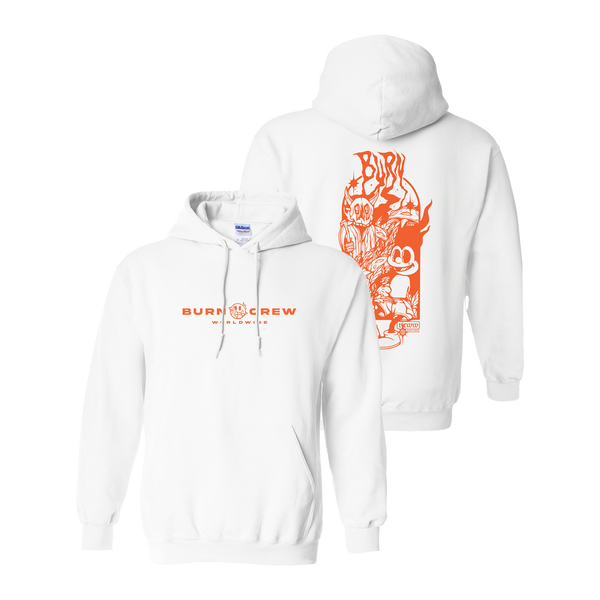 Like Moths To Flames Burn Crew Hoodie Down Right Merch