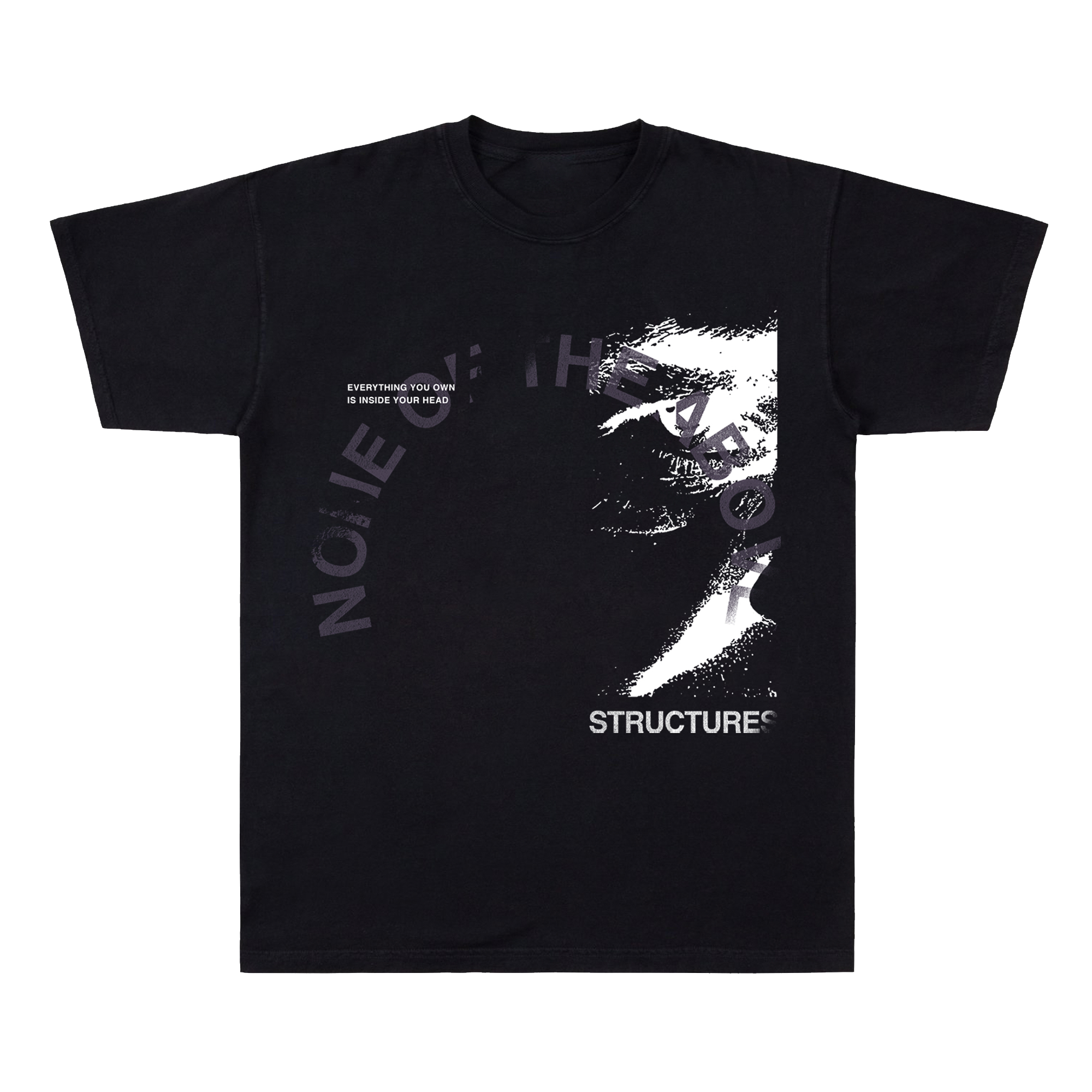 Structures - None Of The Above Black Shirt
