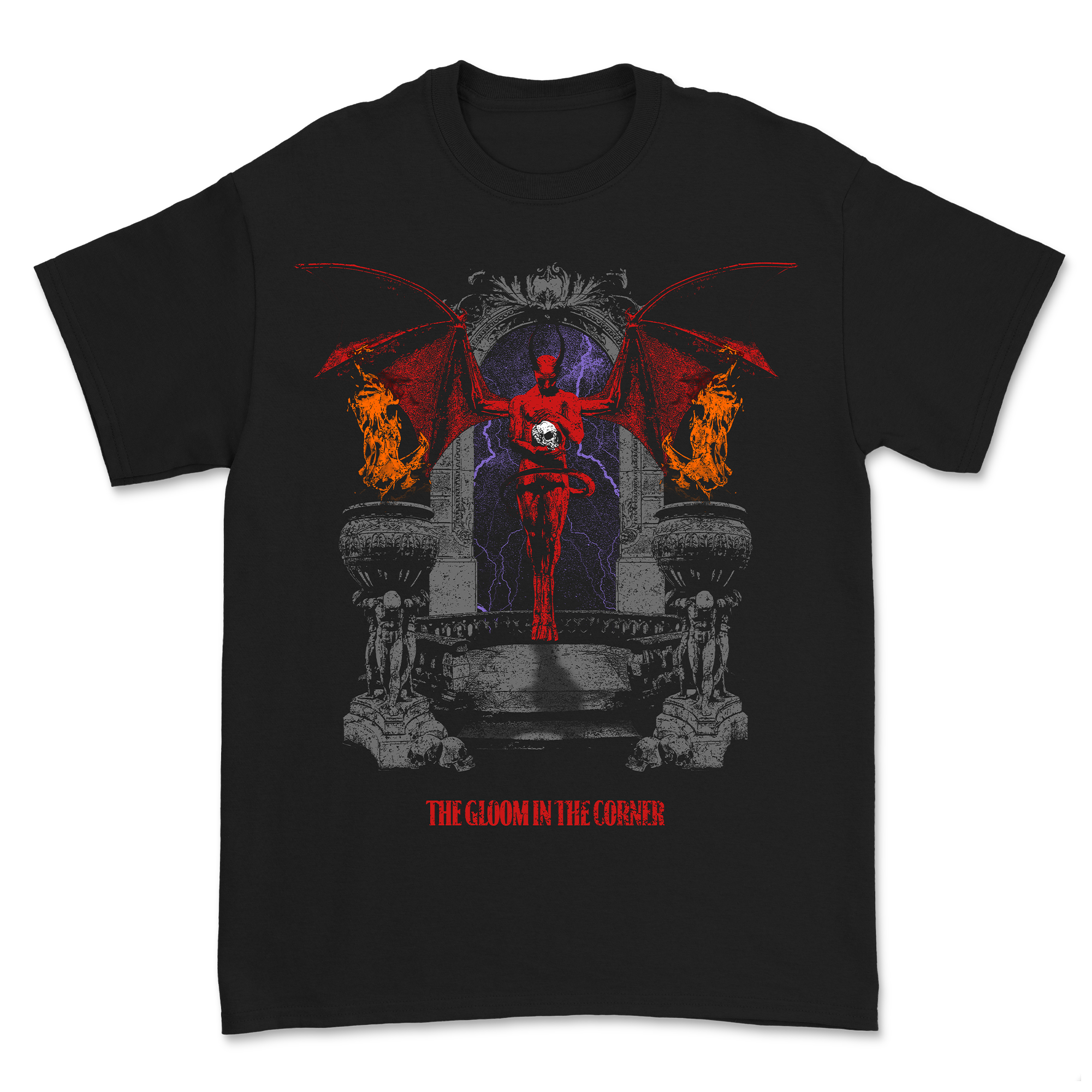 The Gloom In The Corner - Devil Wings T-Shirt