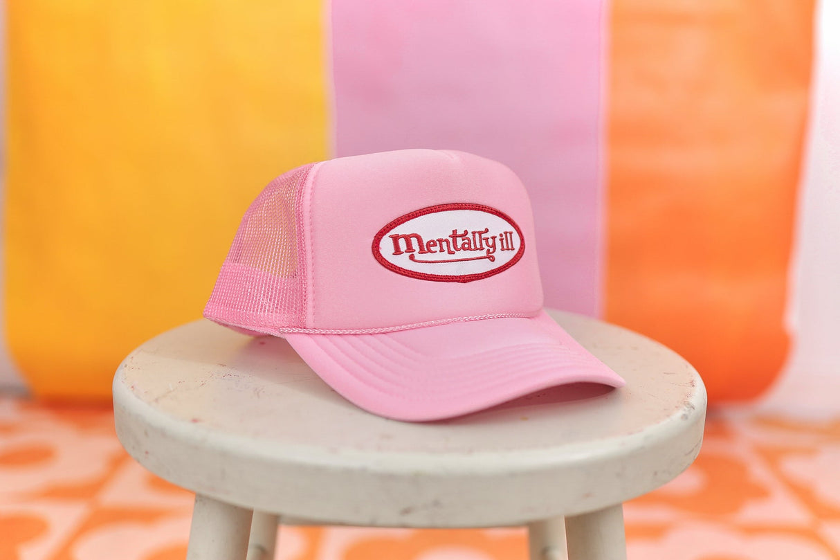 Aryia - Mentally Ill Trucker Hat (Pink)