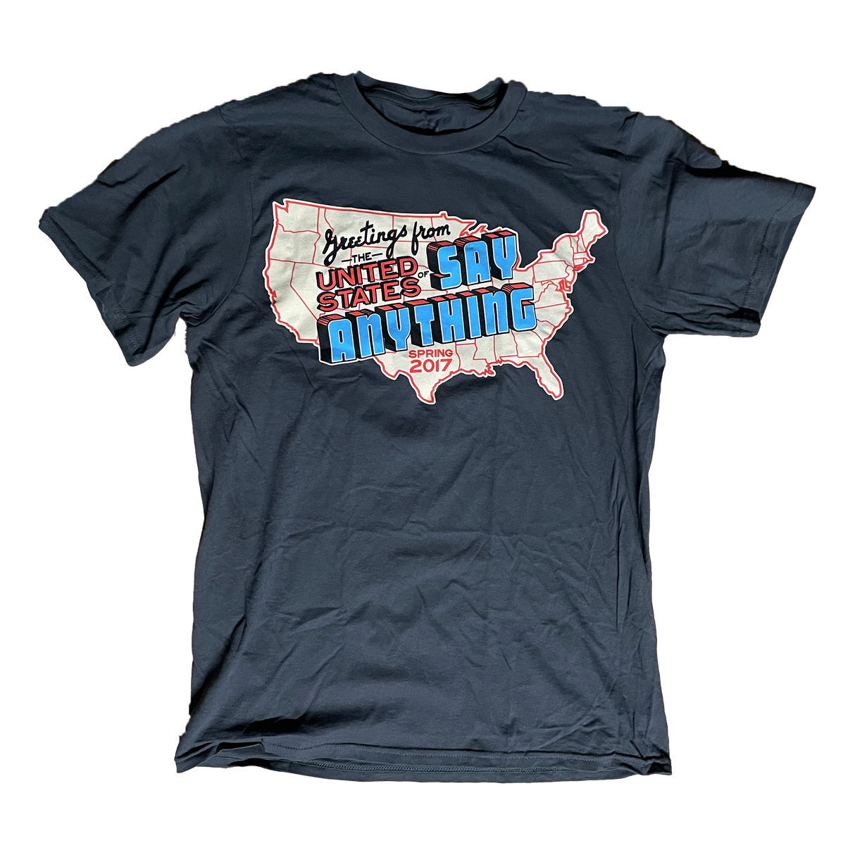 Say Anything - Greetings From.. Tour 2017 Shirt