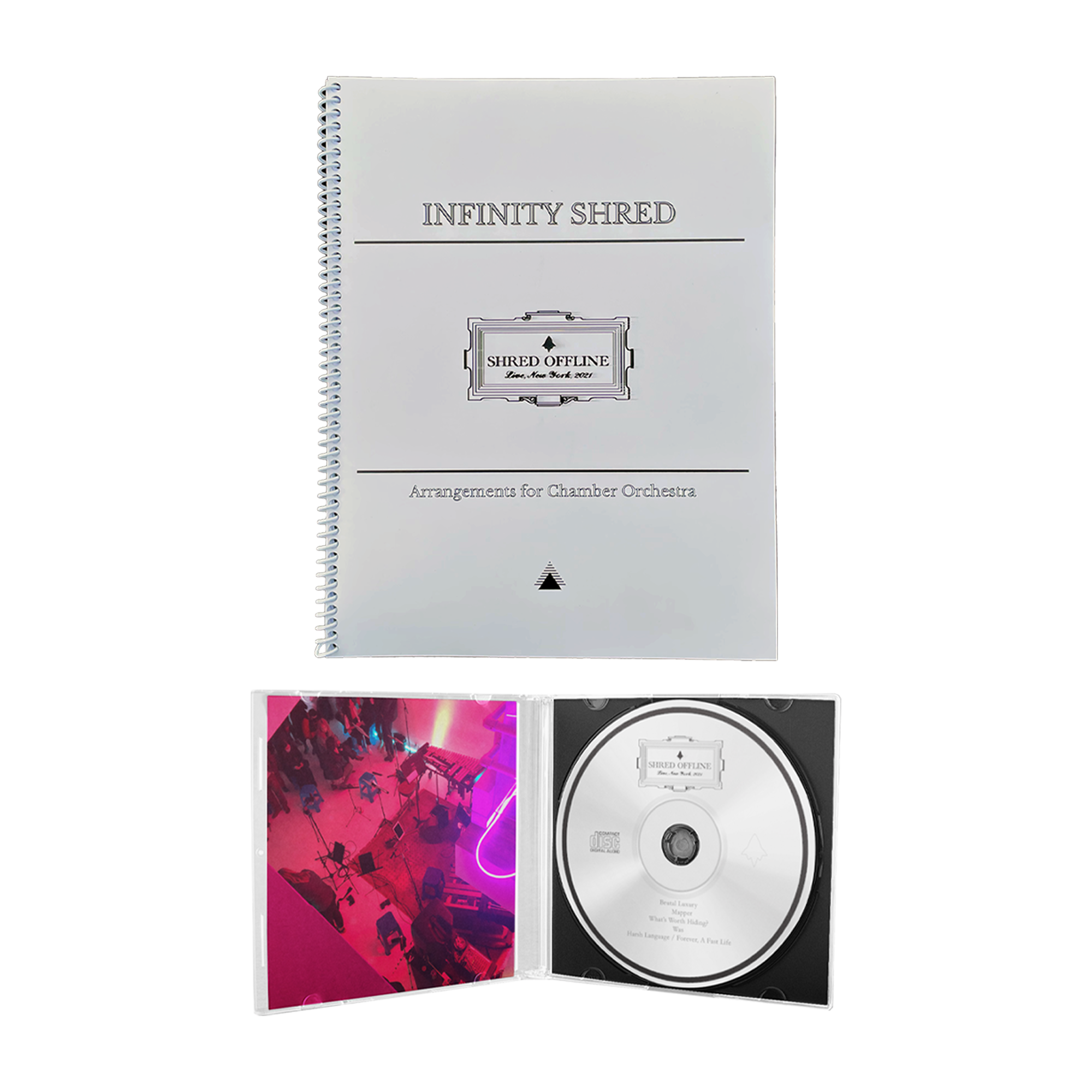 Infinity Shred - Shred Offline Scorebook & CD Bundle