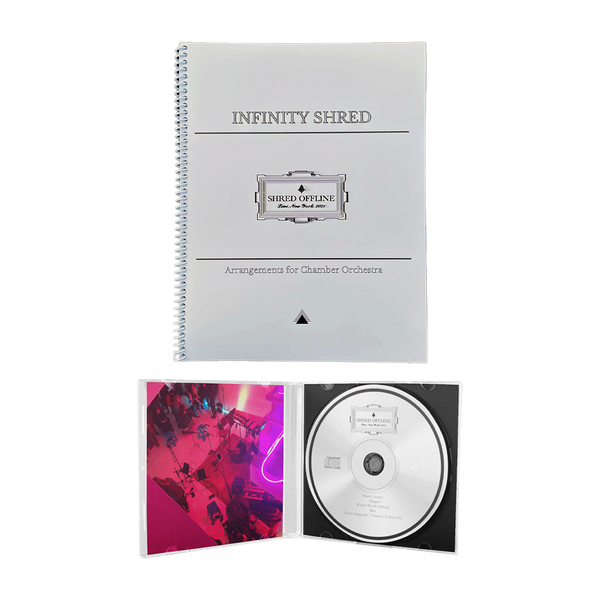 Infinity Shred - Shred Offline Scorebook & CD Bundle
