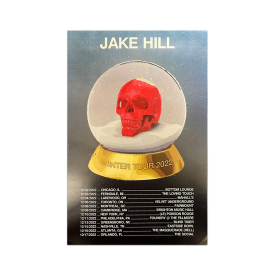 Winter 2022 Skull Tour Poster