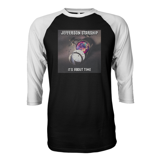 Jefferson Starship - It's About Time Baseball Shirt