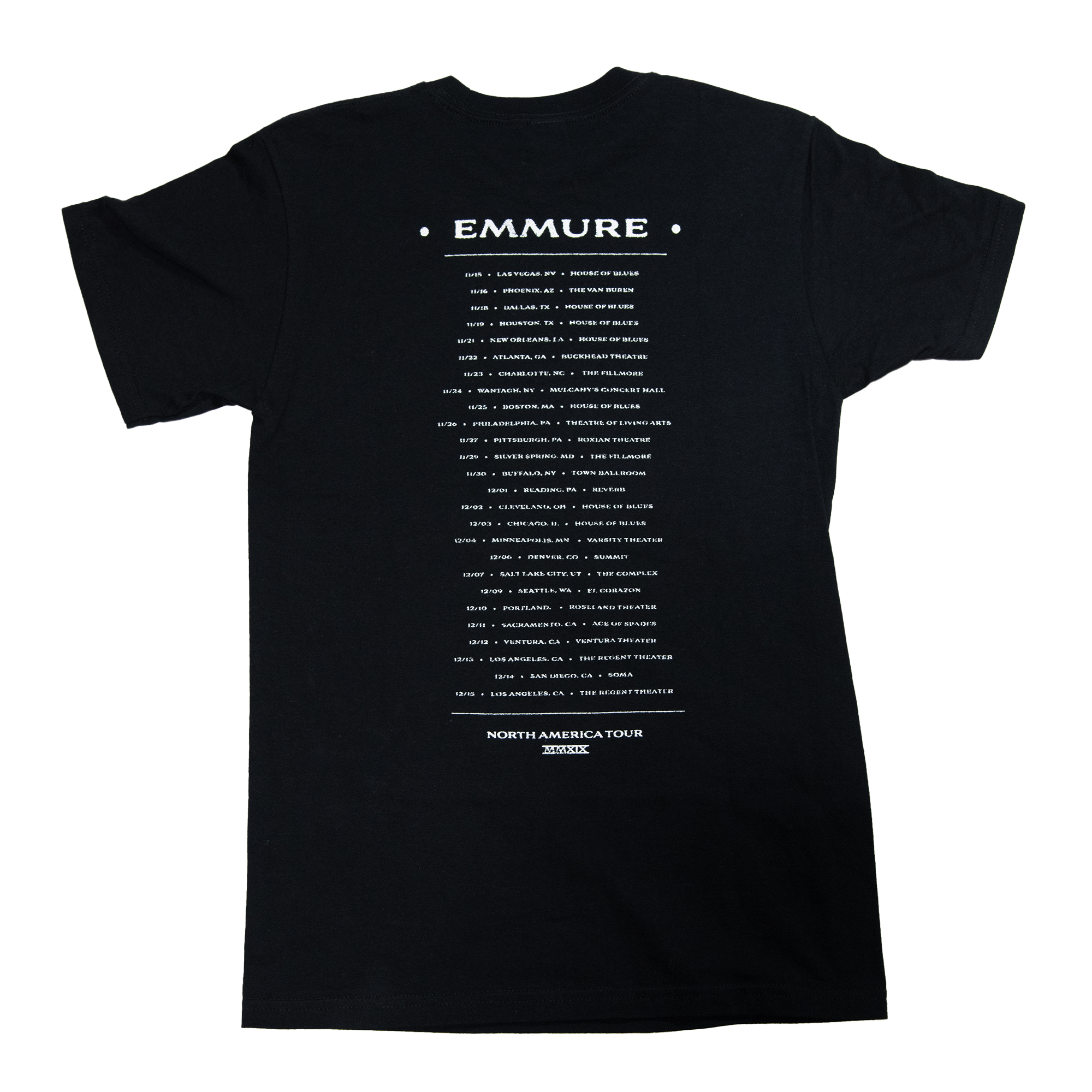 Emmure - 2019 North American Tour Serpent Shirt
