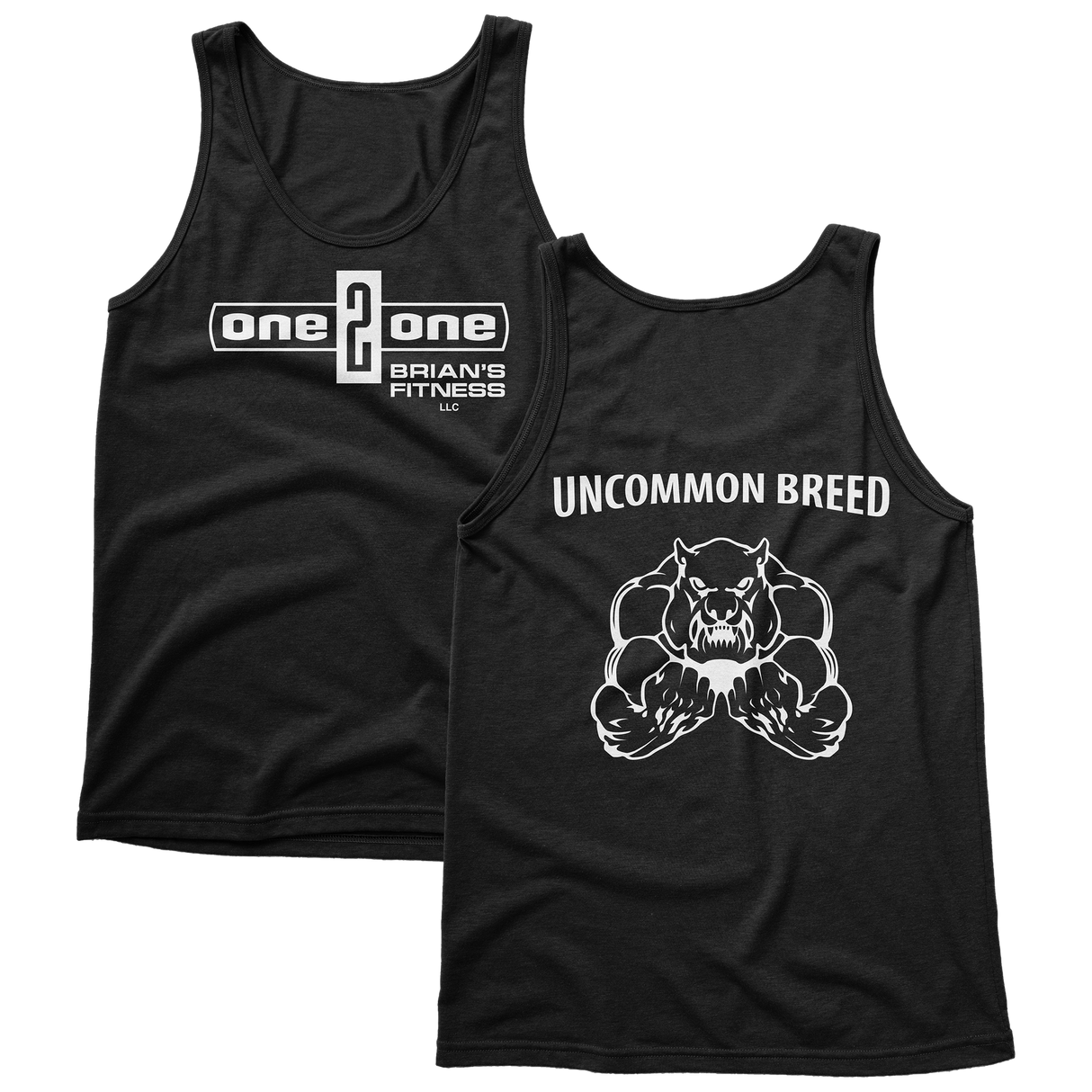 One 2 One Fitness - Uncommon Breed Unisex Tank Top