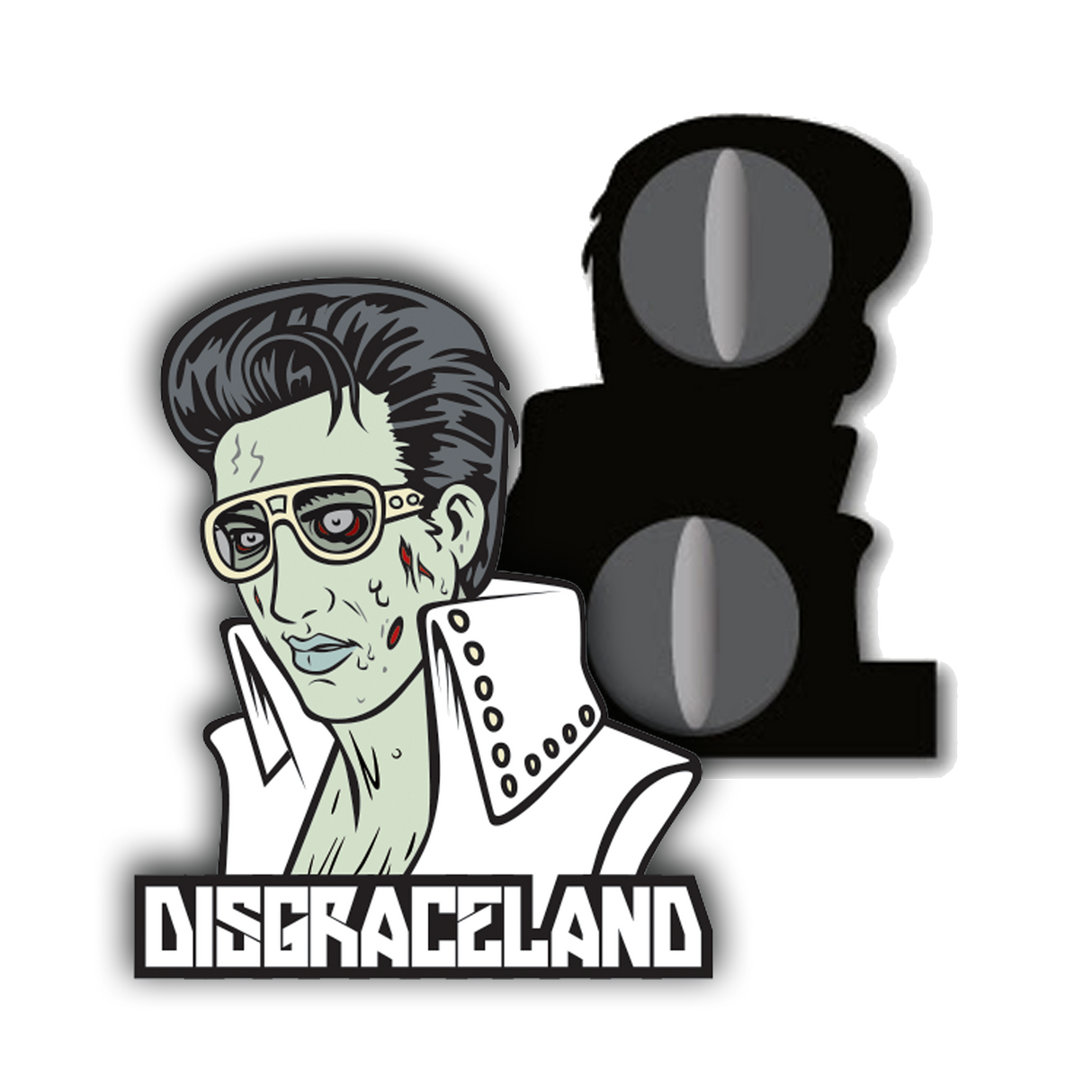 Disgraceland - Zombie Enamel Pin