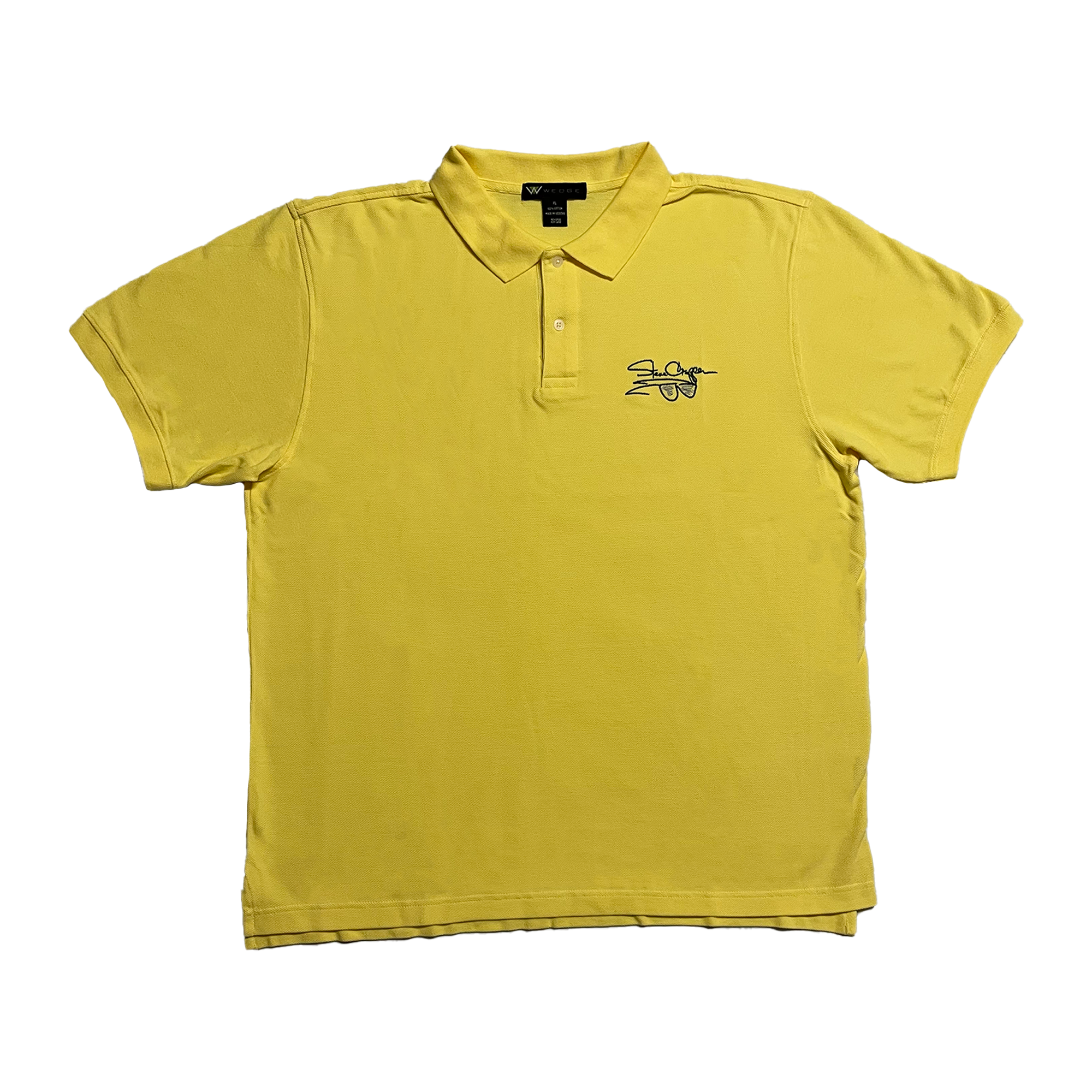 Steve Cropper - Embroidered Yellow Polo Shirt
